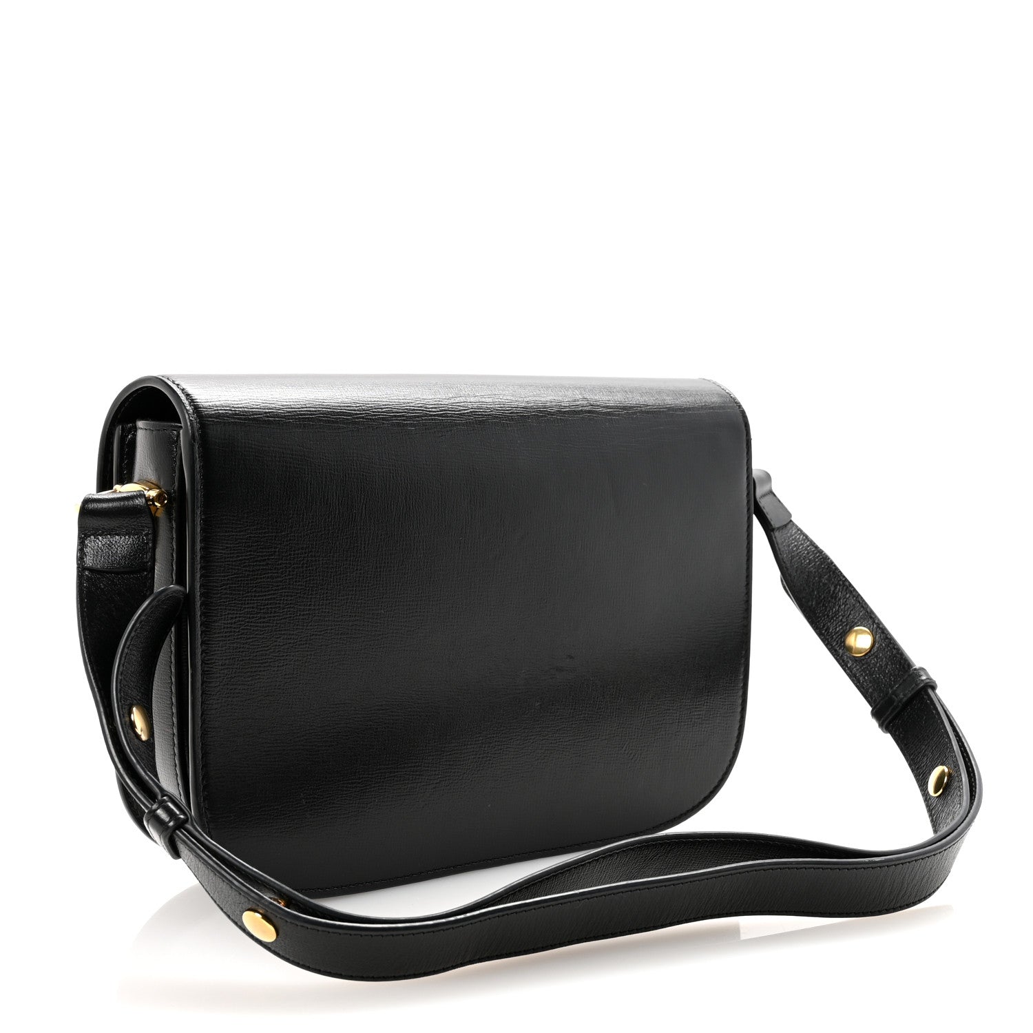 Gucci Azalea Calfskin Horsebit 1955 Shoulder Bag Black 3 of 10