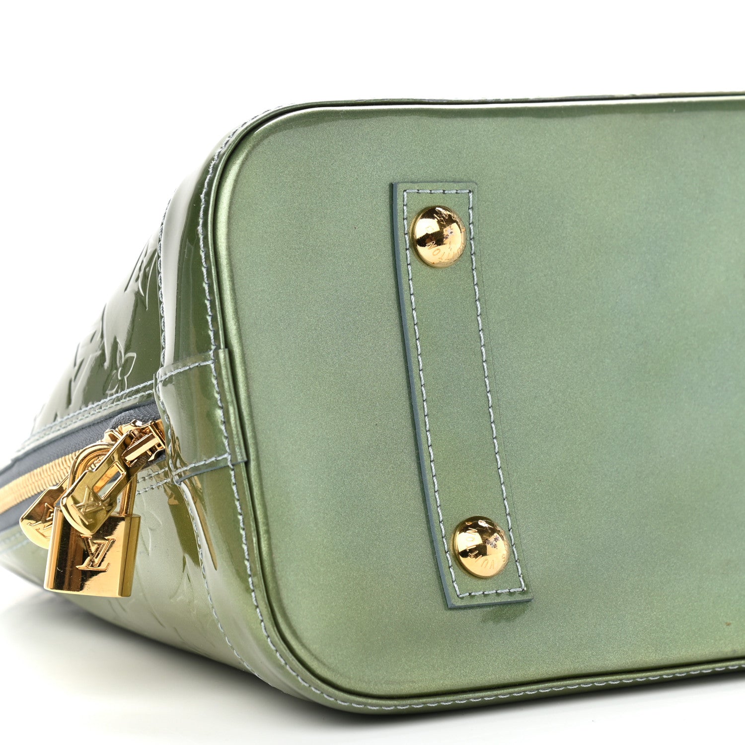 Louis Vuitton Vernis Alma PM Givre 8 of 9