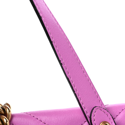 Gucci Calfskin Matelasse Medium GG Marmont Shoulder Bag Candy Mousse 16 of 16
