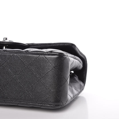 Chanel Iridescent Caviar Quilted Mini Rectangular Flap Black 8 of 10