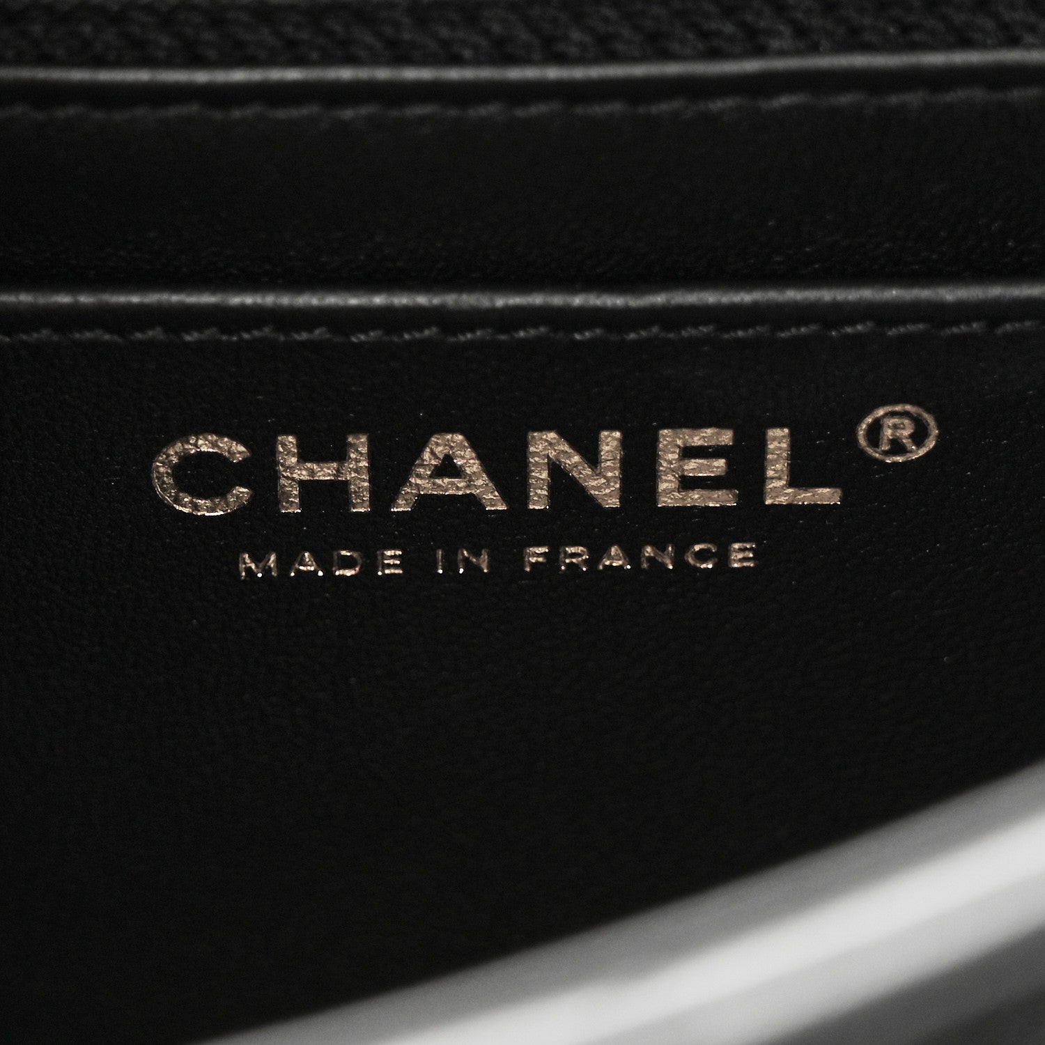 Chanel Shiny Lambskin Quilted Pearl Twist Mini Square Flap Black 6 of 10