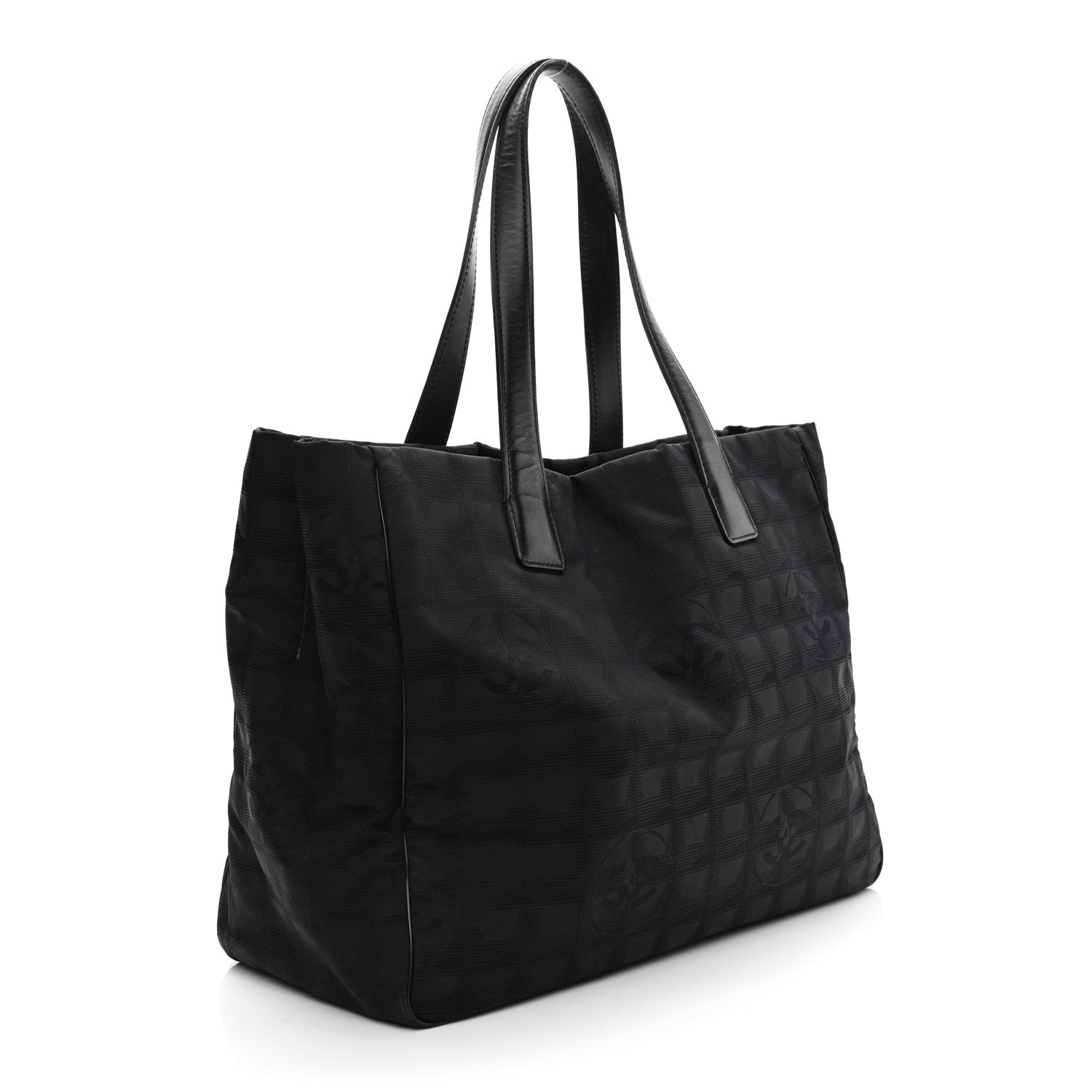 Chanel Nylon Medium Travel Tote Black 2 of 11