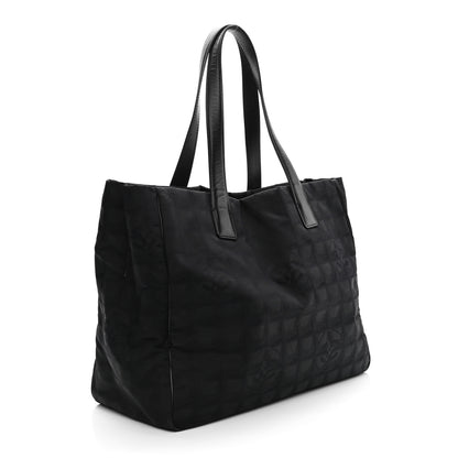 Chanel Nylon Medium Travel Tote Black 2 of 11