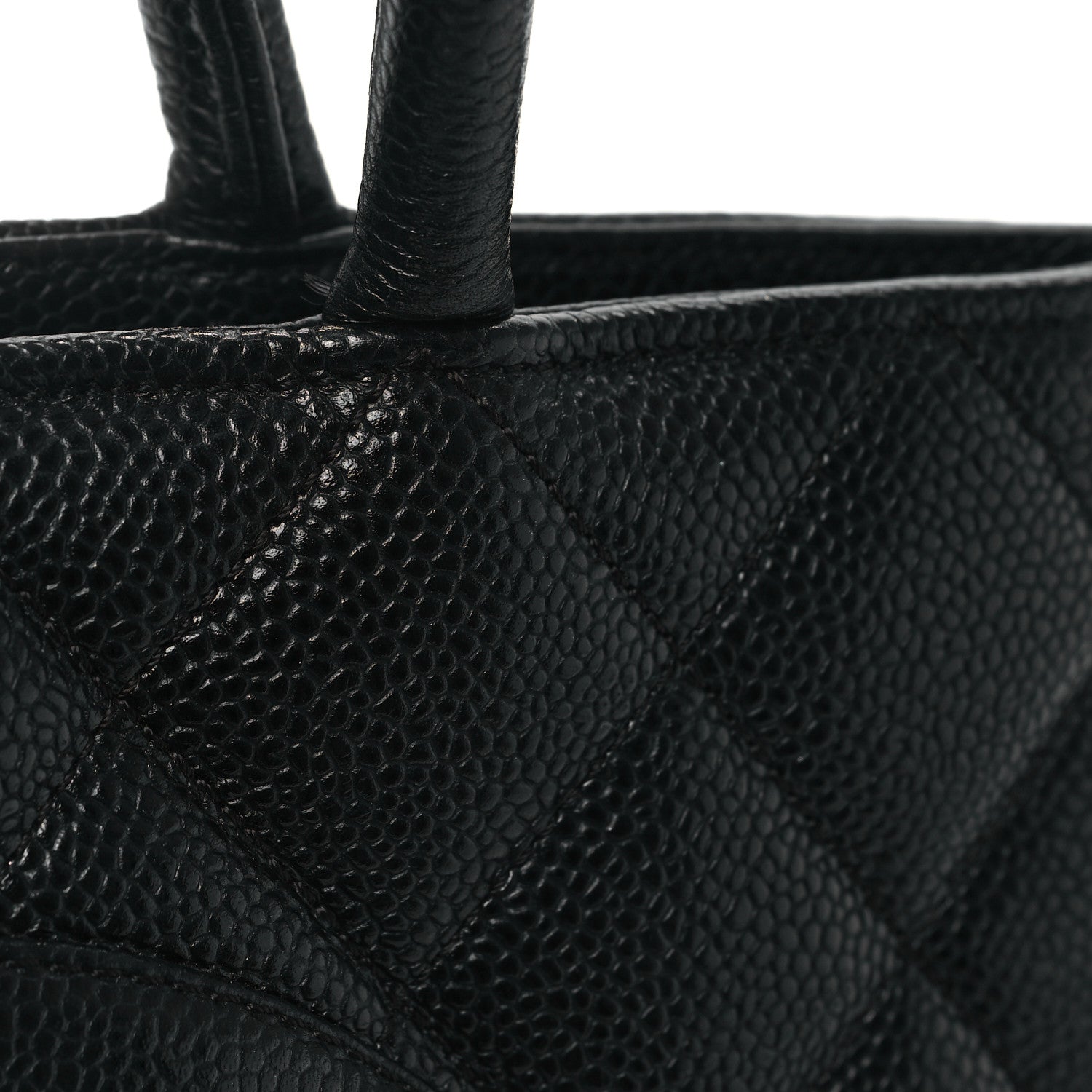 Chanel Caviar Quilted Medallion Tote Black 13 of 13