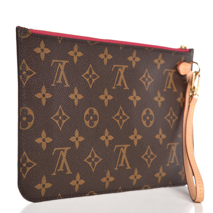 Louis Vuitton Monogram Neverfull MM GM Pochette Pivoine 3 of 7