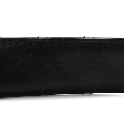 Chanel Lambskin Quilted CC Chain Belt 85 34 Black 5 of 7