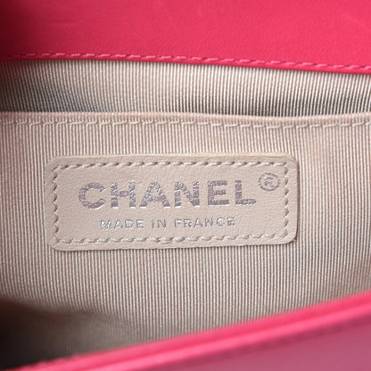 Chanel Lambskin Quilted Small Square Boy Flap Pink 6 of 13