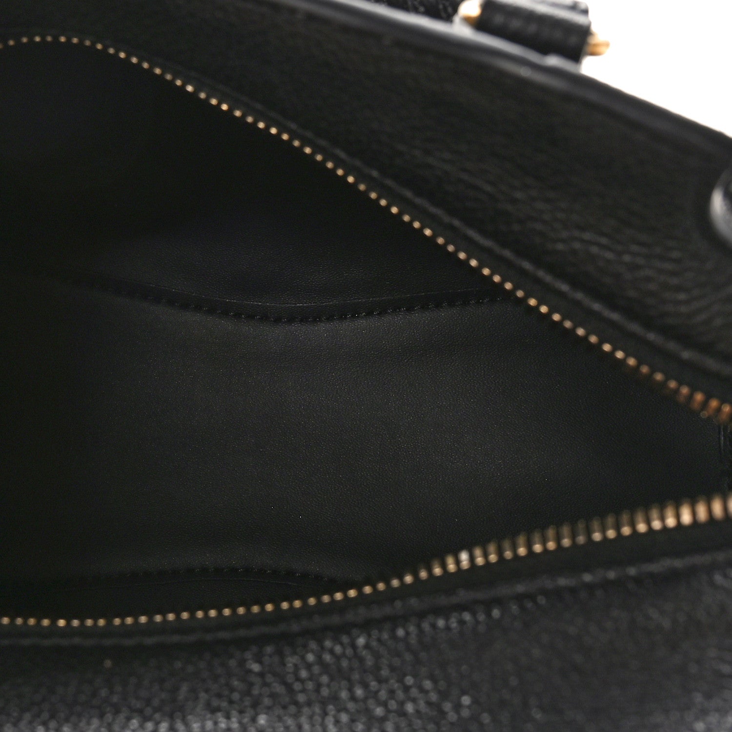Balenciaga Grained Calfskin Neo Classic Gold Hardware Nano City Crossbody Black 5 of 8