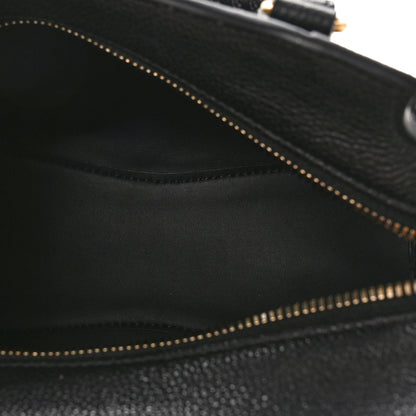 Balenciaga Grained Calfskin Neo Classic Gold Hardware Nano City Crossbody Black 5 of 8