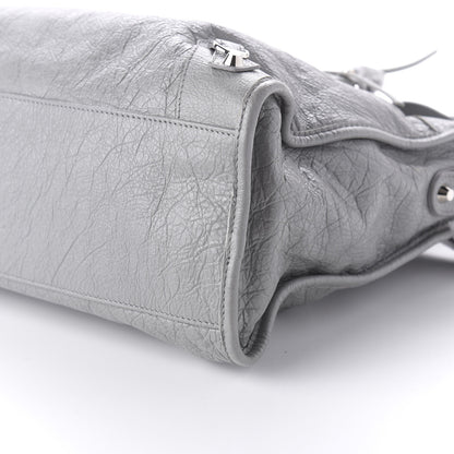 Balenciaga Agneau Classic Silver Hardware City Gris Haussmannien 7 of 10