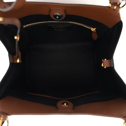 Burberry House Check Small Canterbury Tote Tan 5 of 10