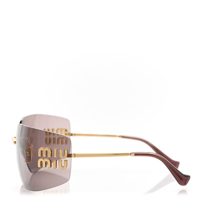 Miu Miu Metal Runway Sunglasses SMU54Y Mauve 3 of 8