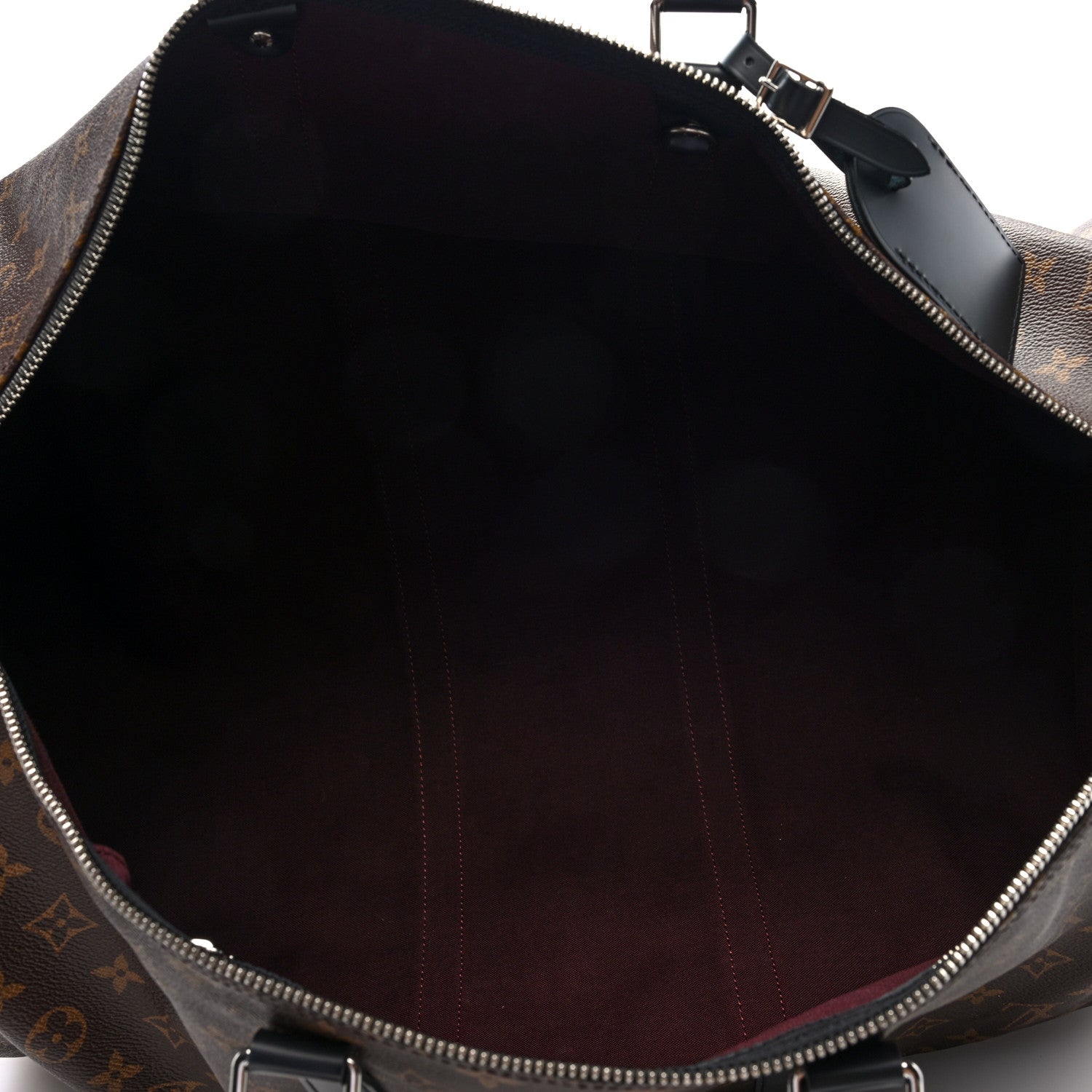 Louis Vuitton Monogram Macassar Keepall Bandouliere 55 5 of 9