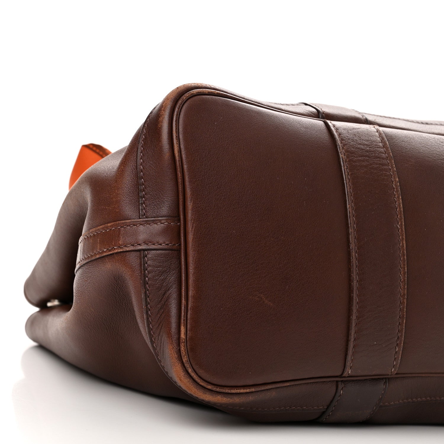 Hermes Swift Bolduc Twilly Garden Party TPM Chocolate 9 of 15