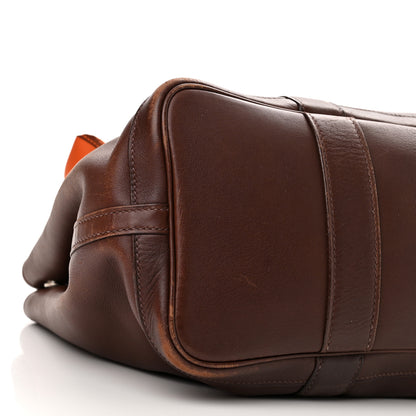 Hermes Swift Bolduc Twilly Garden Party TPM Chocolate 9 of 15