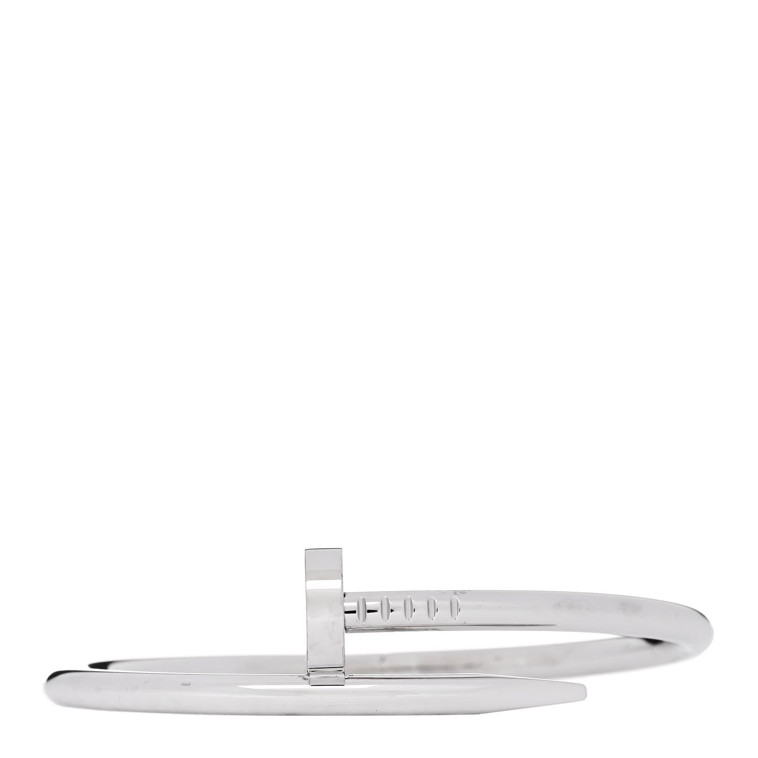 Cartier 18K White Gold Juste Un Clou Bracelet 15 1 of 5