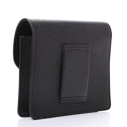 Hermes Chevre Mysore Roulis Slim Wallet Black 3 of 10