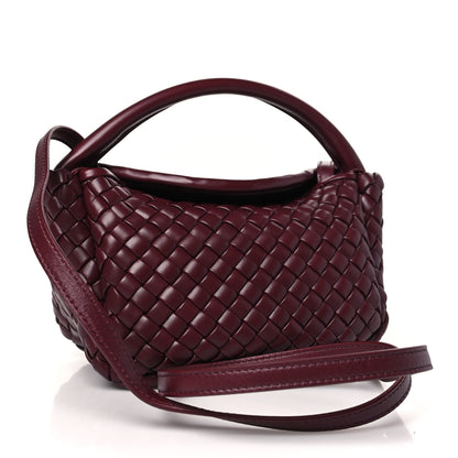 Bottega Veneta Nappa Intrecciato Small Cobble Top Handle Bag Barolo 3 of 9