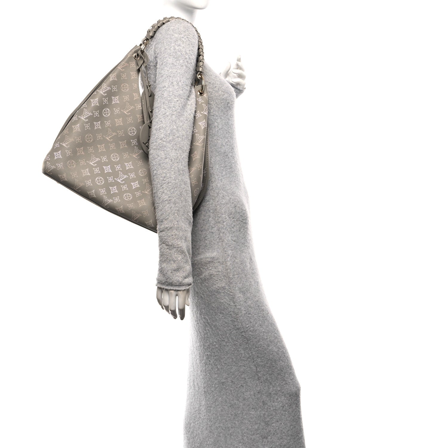 Louis Vuitton Reverse Mahina Carmel Hobo Gray 1835524 – FASHIONPHILE