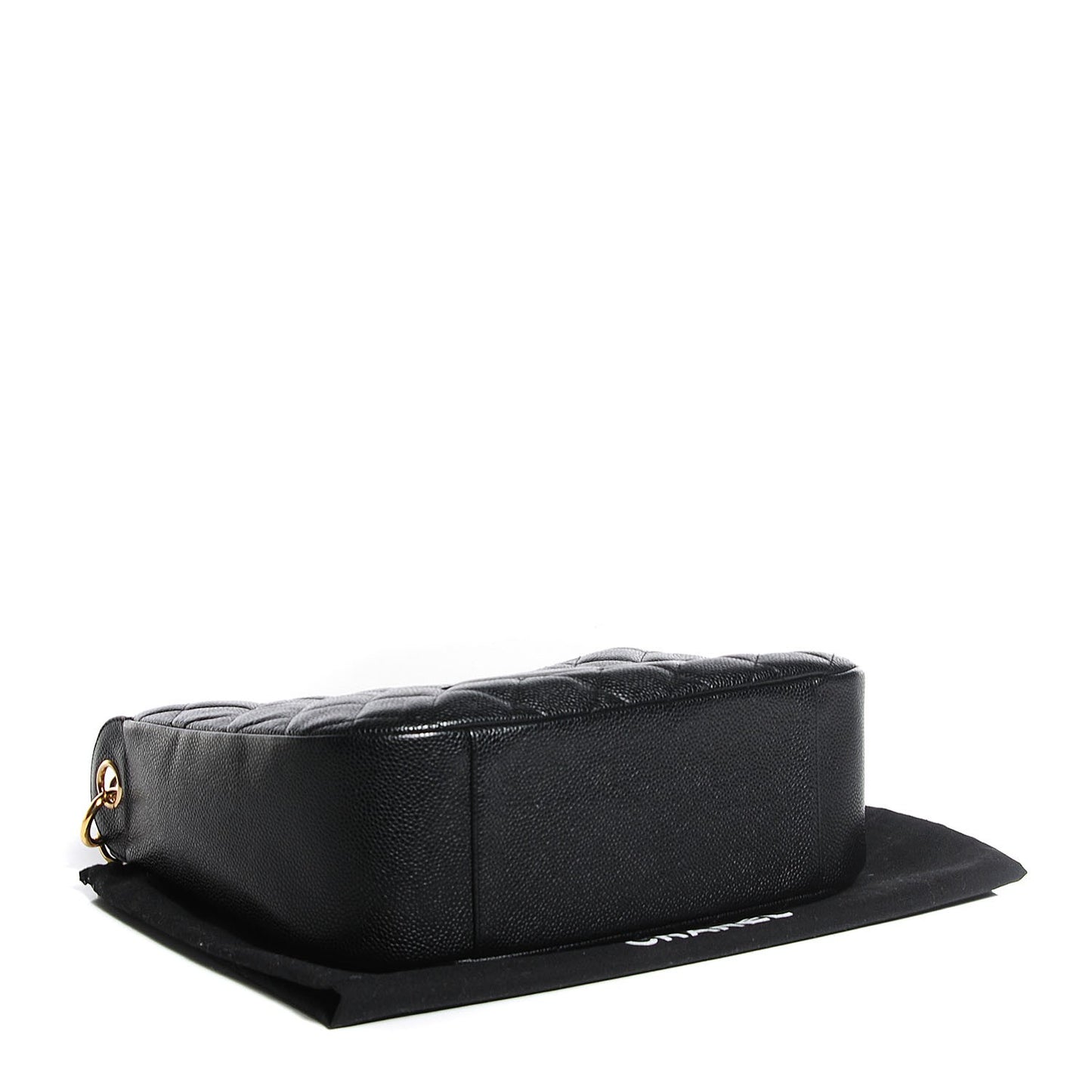 Caviar Quilted Hobo Black