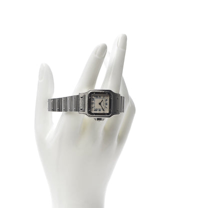Cartier Stainless Steel 24mm Santos de Galbee Quartz Watch 2 of 6