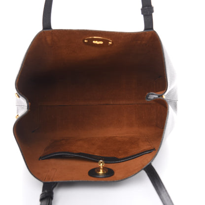 Mulberry Small Classic Grain Bayswater Tote Black 5 of 9
