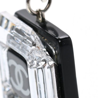 Chanel Lucite CC Square Charm Necklace 8 of 9
