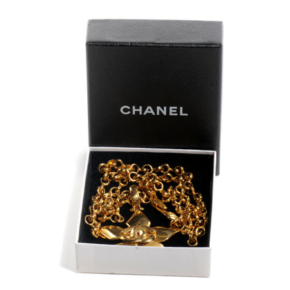 Chanel CC Star Pendant Long Necklace Gold 6 of 6