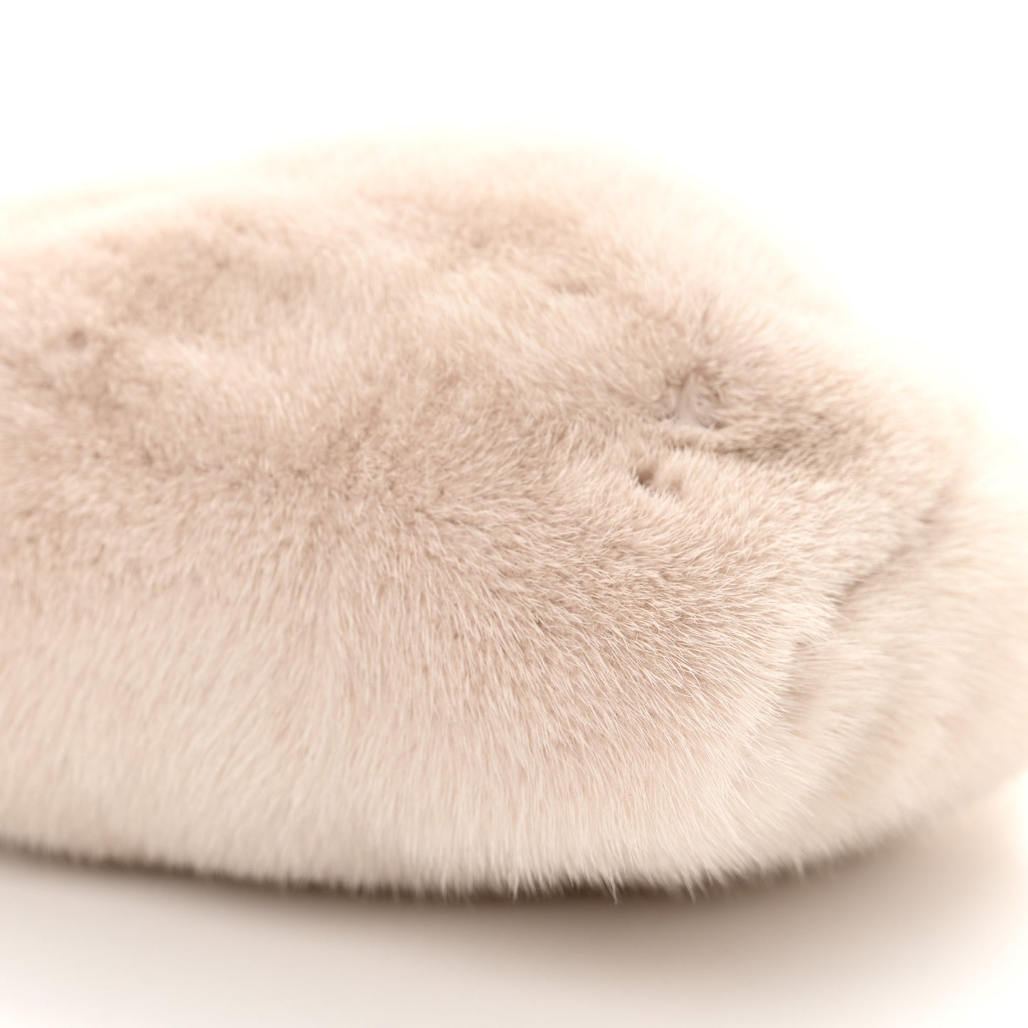 Mink Fur Clutch Pink