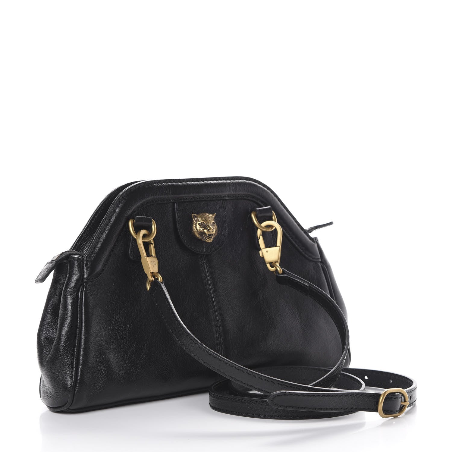 Gucci Calfskin Small Re(Belle) Crossbody Bag Black 2 of 10
