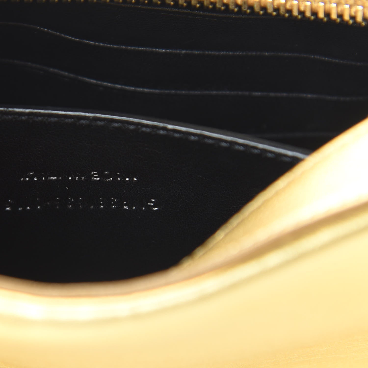 Saint Laurent Metallic Calfskin Small Classic Monogram Camera Bag Gold 7 of 11