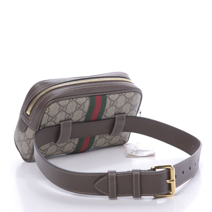 Gucci GG Supreme Monogram Small Ophidia Belt Bag 65 26 Dark Brown 3 of 10