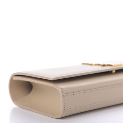 Saint Laurent Grain De Poudre Classic Monogram Cassandre Clutch Nude Powder 6 of 10