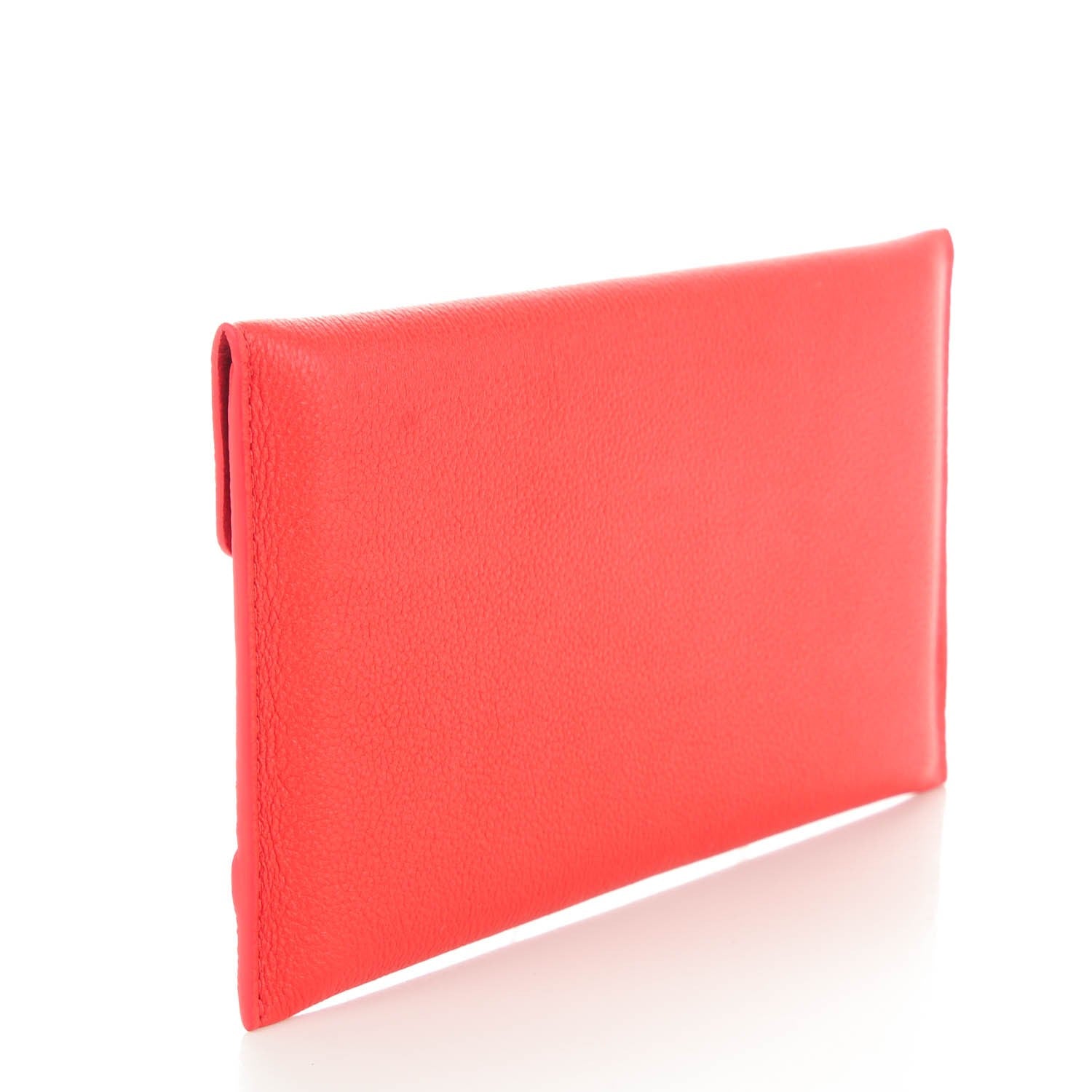 Louis Vuitton Veau Cachemire Envelope Pouch Red 3 of 7