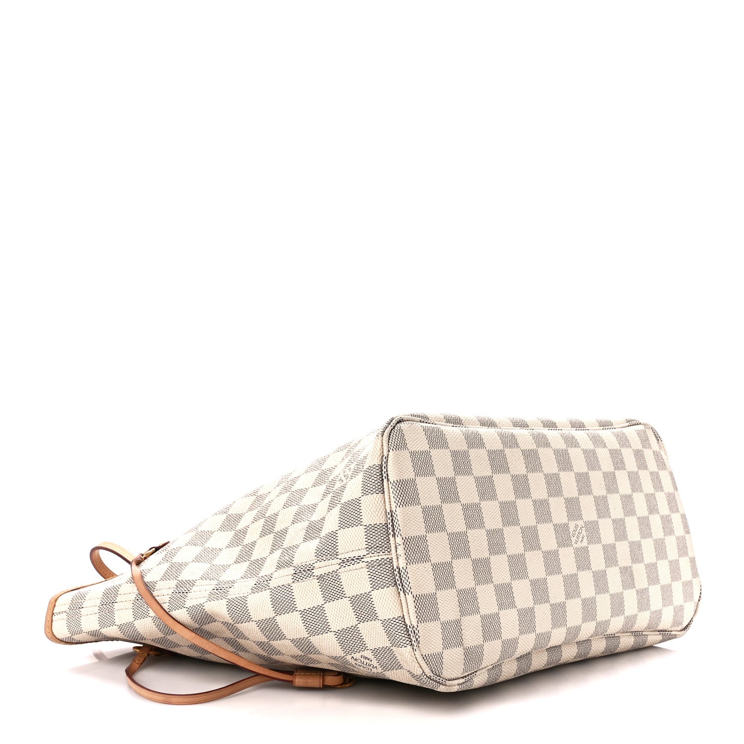 Louis Vuitton Damier Azur Neo Neverfull MM Rose Ballerine 4 of 13