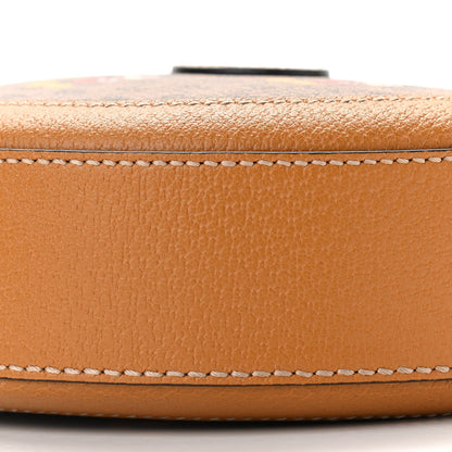 Gucci X DISNEY Mini Vintage GG Supreme Monogram Mickey Mouse Round Shoulder Bag Beige Vintage Sun Oil 11 of 11