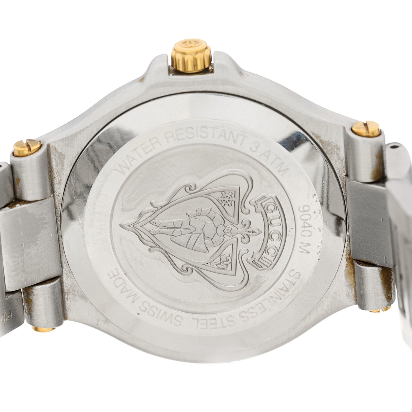 Stainless Steel 35mm 9040M Quartz Watch Black