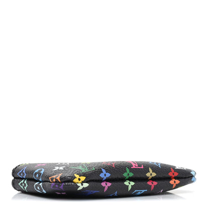 Louis Vuitton LV X TM Monogram Multicolor Key Pouch Black 4 of 7