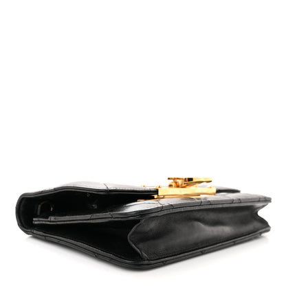 Chanel Lambskin Quilted Golden Class Wallet on Chain WOC Black 4 of 10