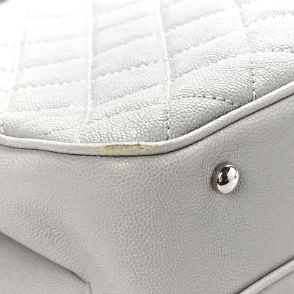 Chanel Caviar Quilted Large Urban Companion Top Handle Shopping Tote Grey 9 of 13