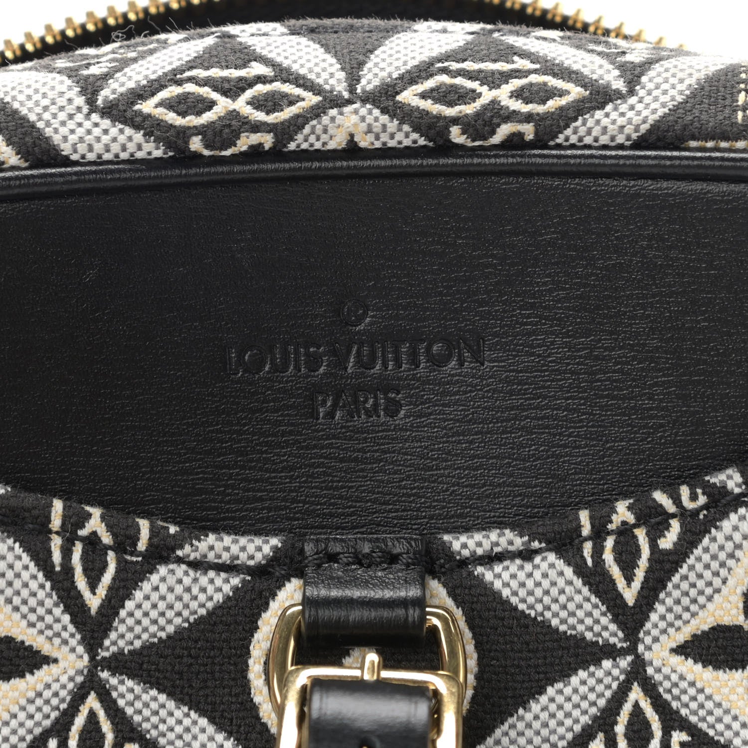 Louis Vuitton Jacquard Since 1854 Mini Deauville Grey 6 of 9