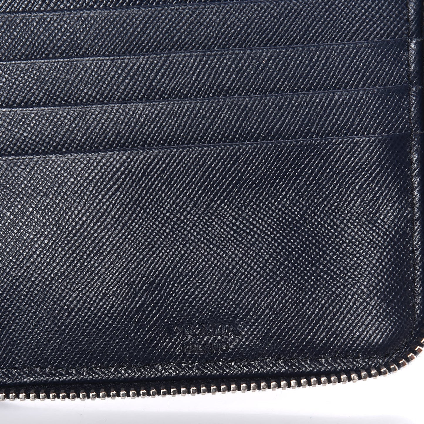 Saffiano Zip Around Document Wallet Baltico