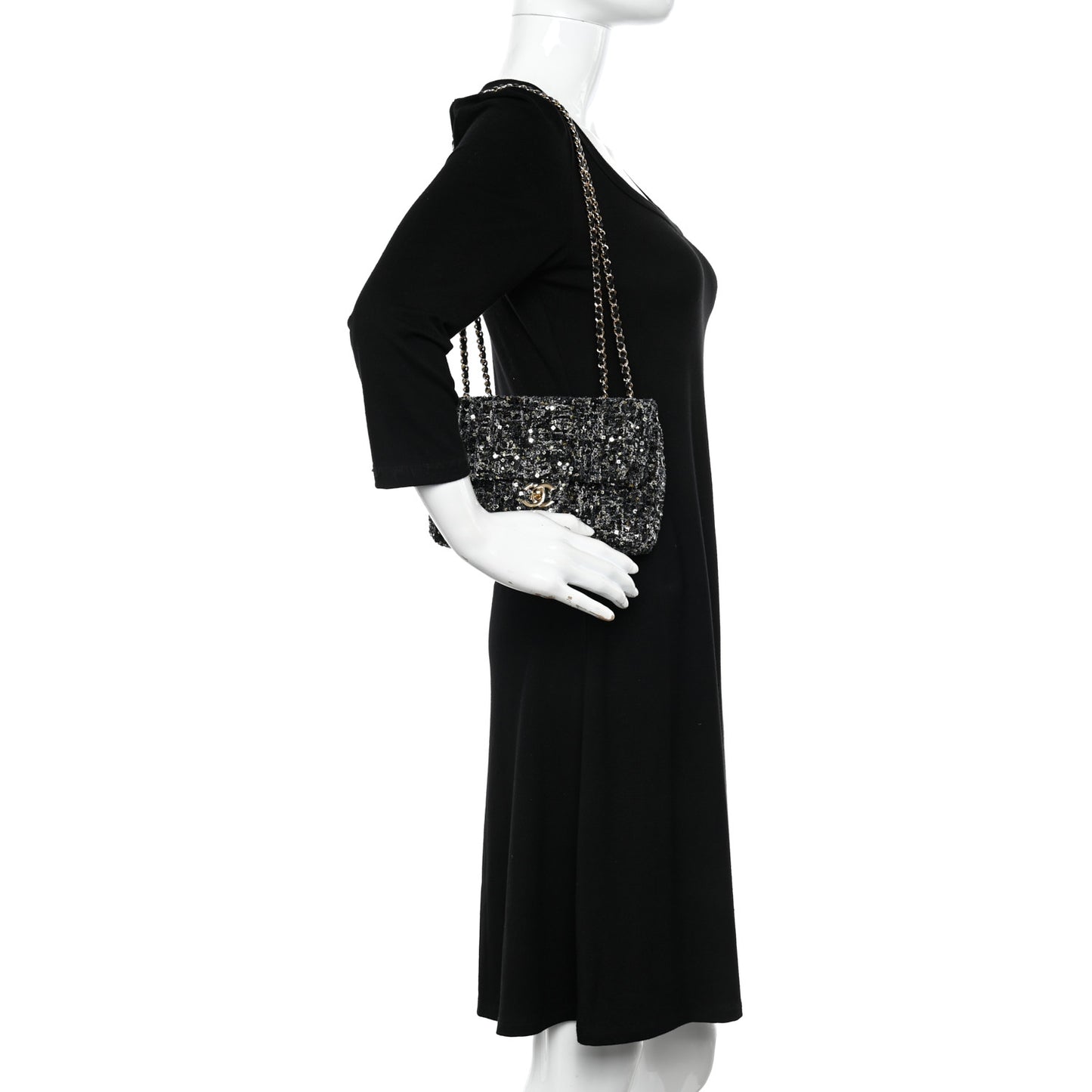 Sequin Small Single Flap