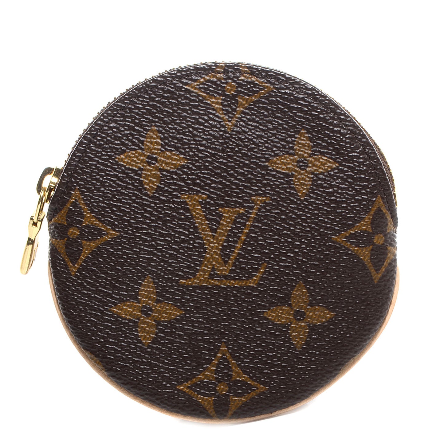 Monogram Round Coin Purse