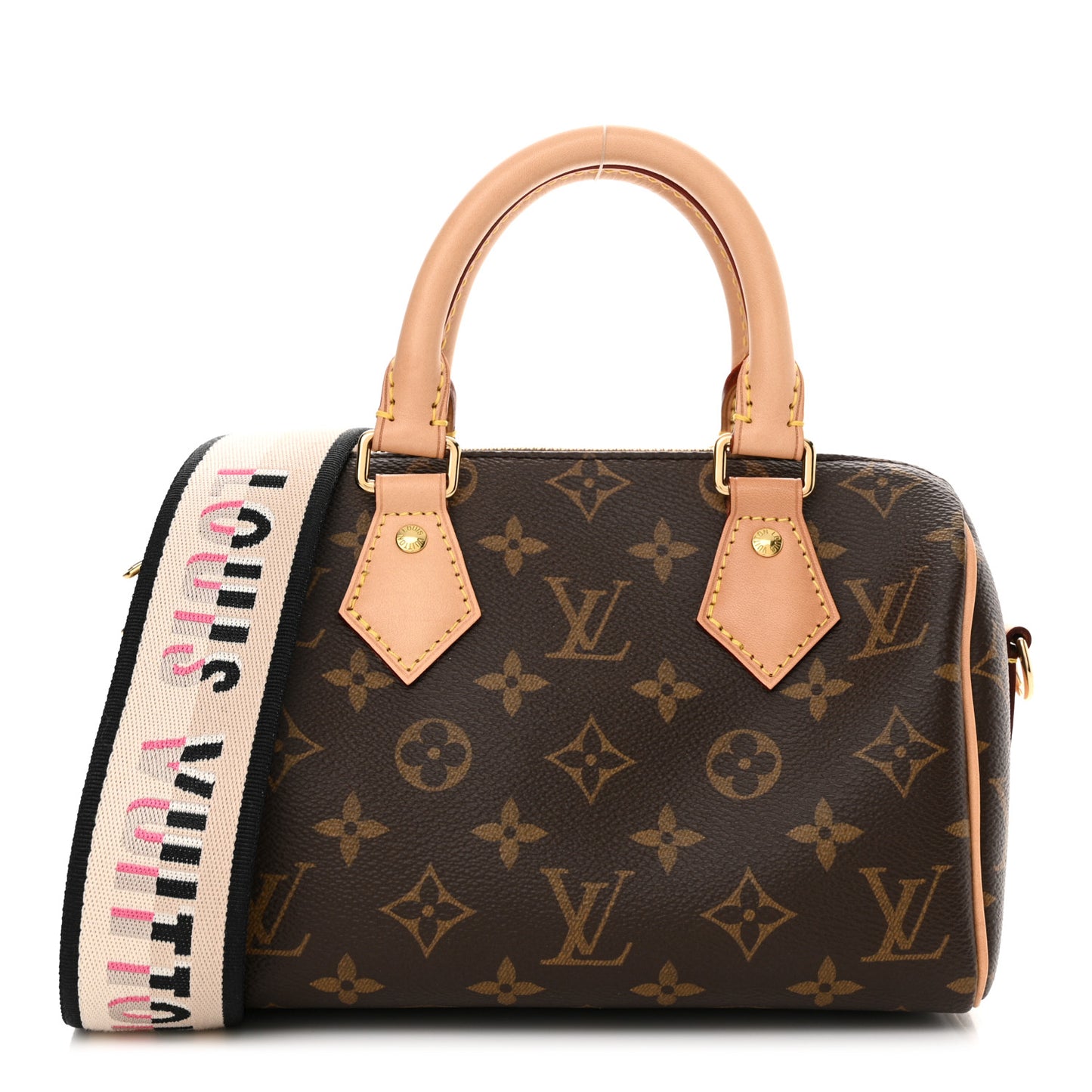 Monogram Speedy Bandouliere 20 Black