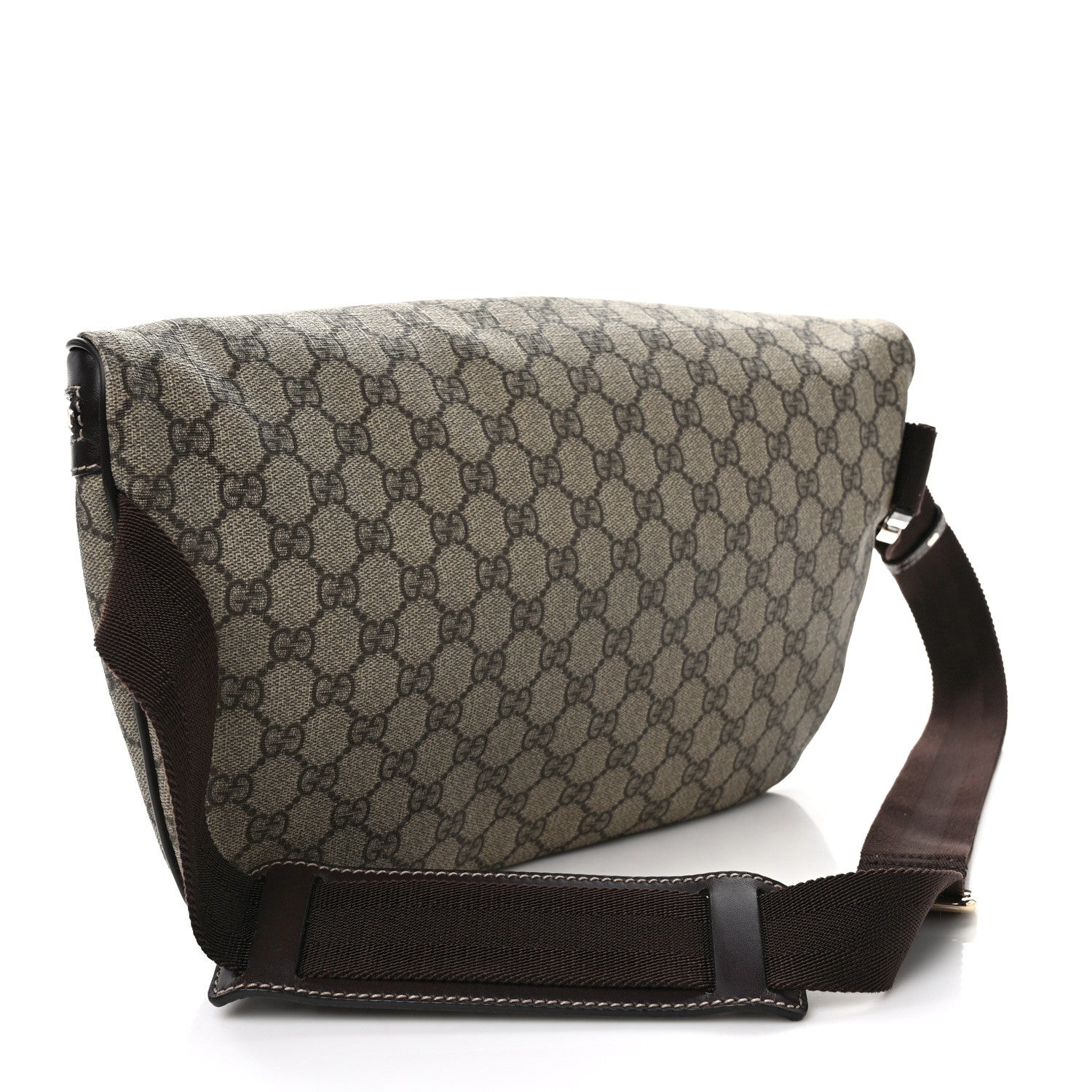 Gucci GG Supreme Monogram Belt Bag Dark Brown 2 of 10