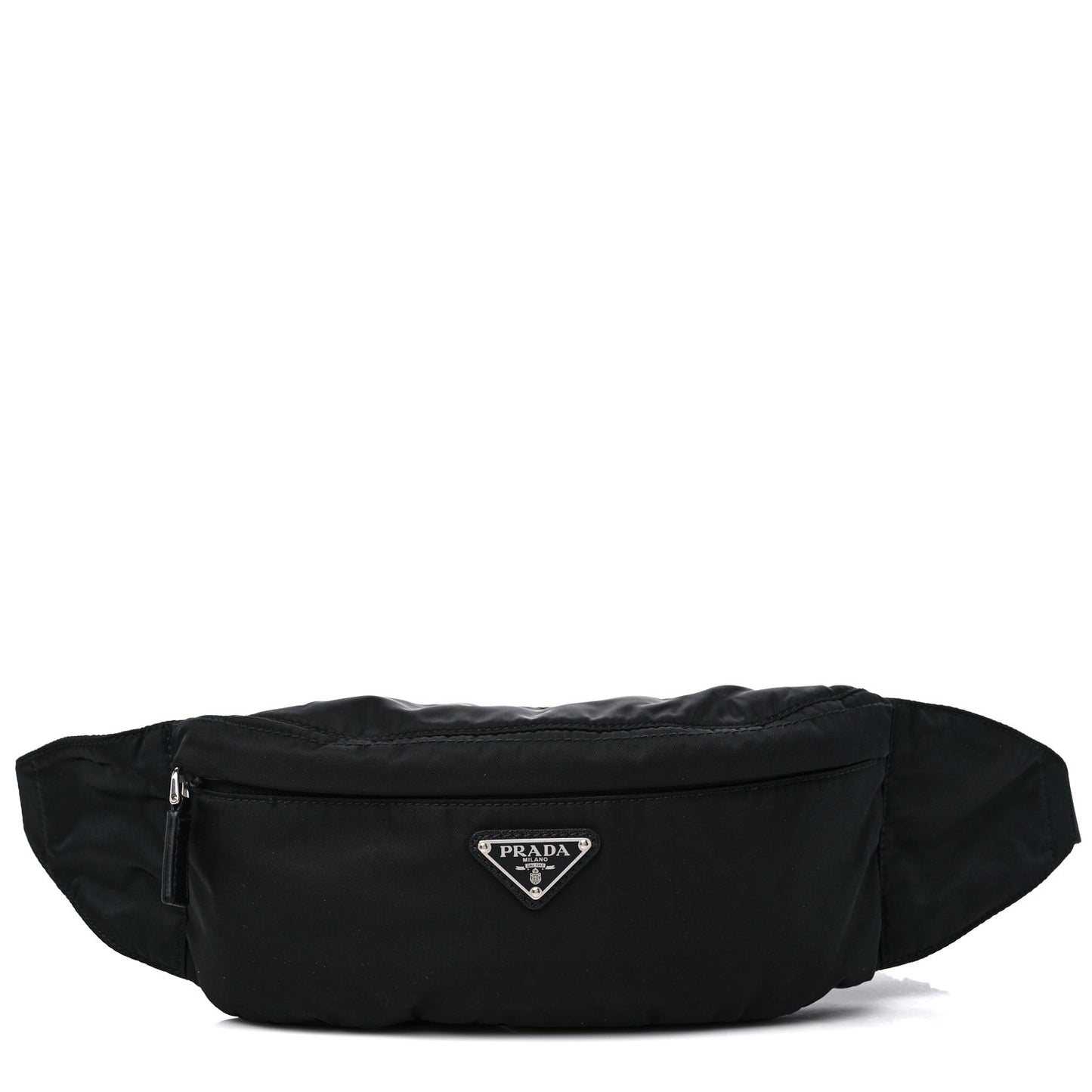 Re-Nylon Saffiano Belt Bag Black