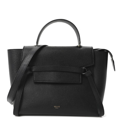 Celine Grained Calfskin Micro Belt Bag Black 1 of 10