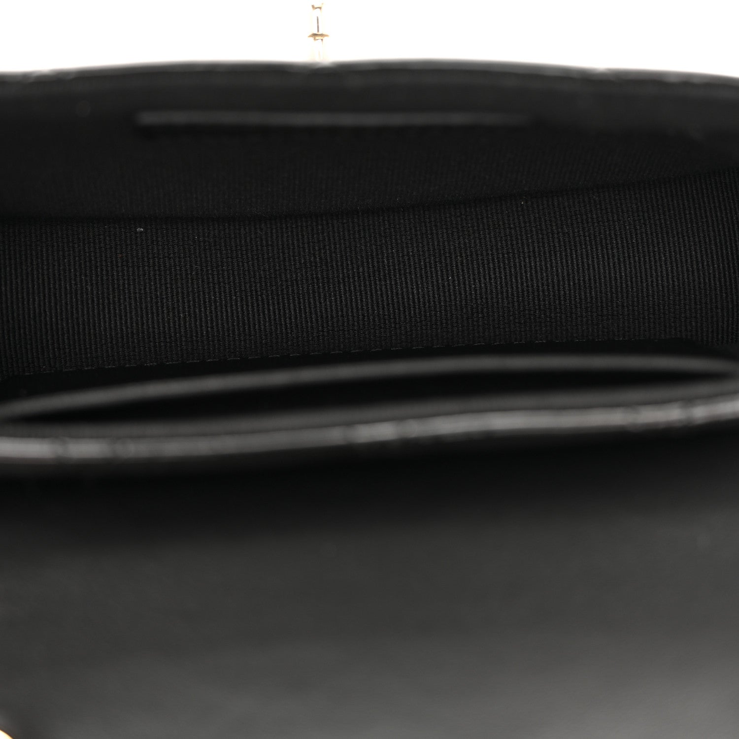 Chanel Patent Calfskin Quilted Mini Clutch Black 5 of 10