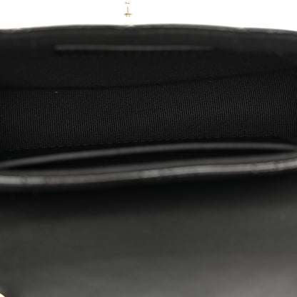 Chanel Patent Calfskin Quilted Mini Clutch Black 5 of 10